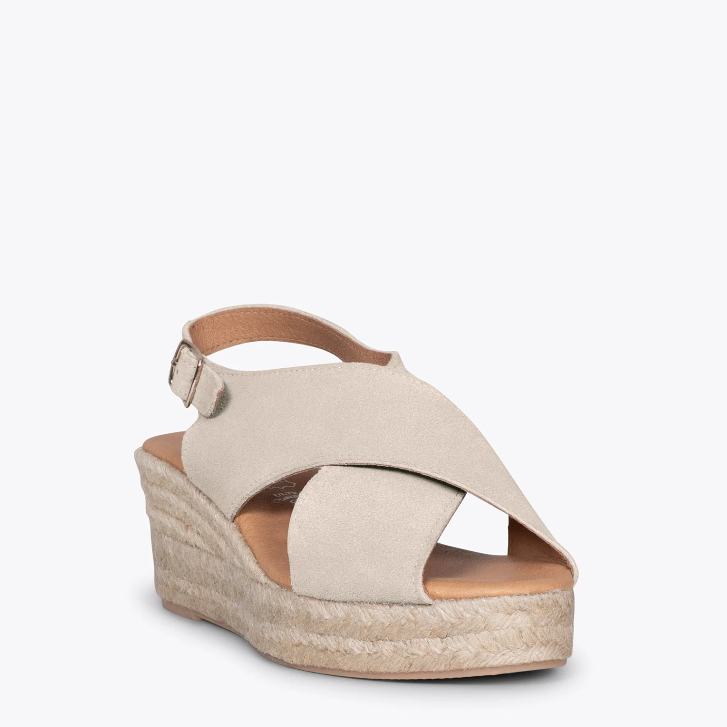 LAGOS - Espadrilles à Brides Croisées BEIGE – Image 4
