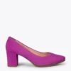 URBAN S - Chaussures à Talon Moyen En Daim VIOLET
