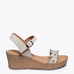 SOLEIL - Cale à Lame En Forme De Feuilles BLANC CASSÉ