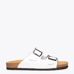 BIO – Sandale Pour Homme Bio BLANC