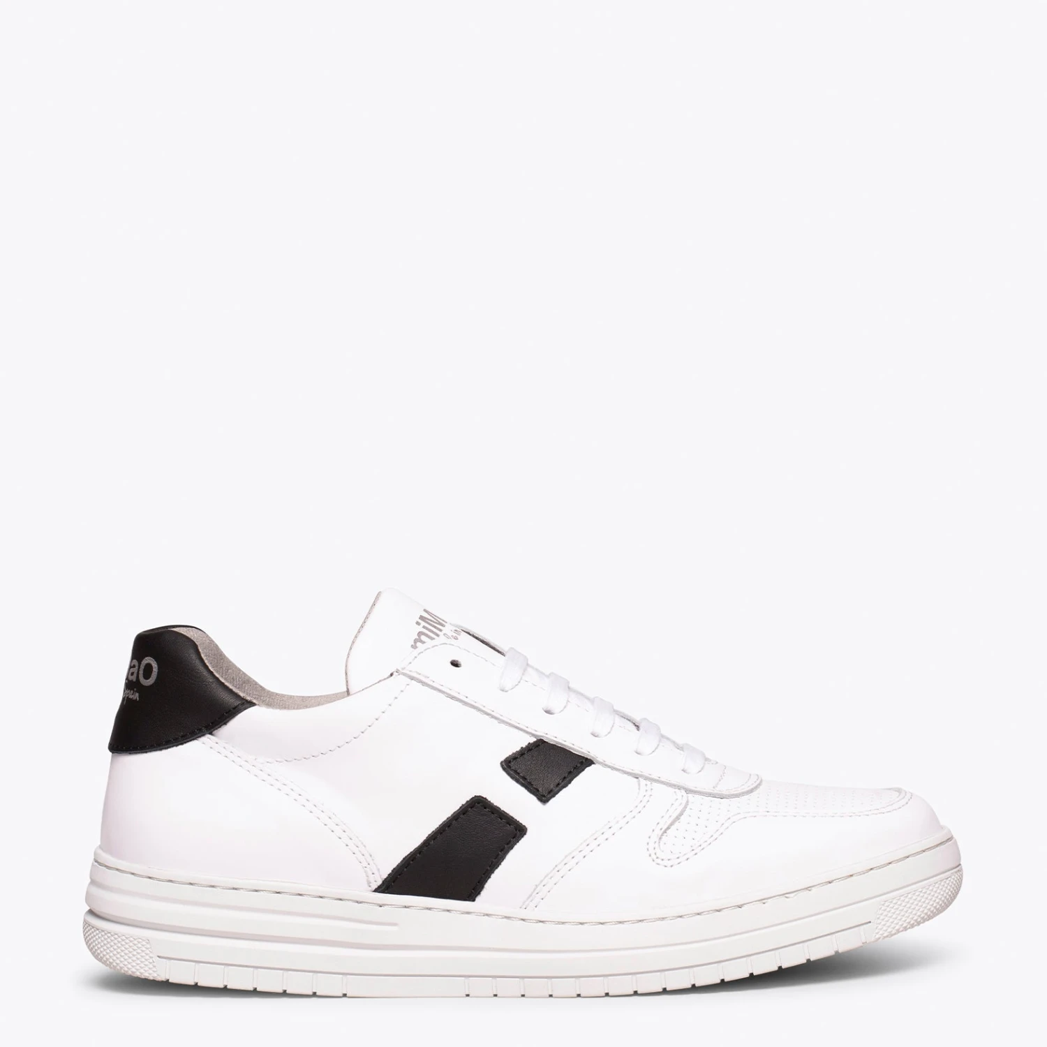 FUN - Baskets BLANC/NOIR Pour Femme Memory Absorber Foam