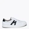 MONACO - Sneakers Pour Homme BLANC/NOIR