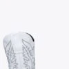 DALLAS - Bottes Style Cow-boy BLANC