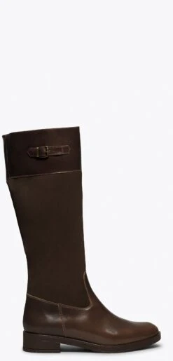 AMAZONE - Bottes Hautes MARRON Style équestre