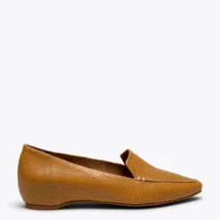 CHIC - Chaussure Plate CAMEL Avec Semelle Compensée Recouverte