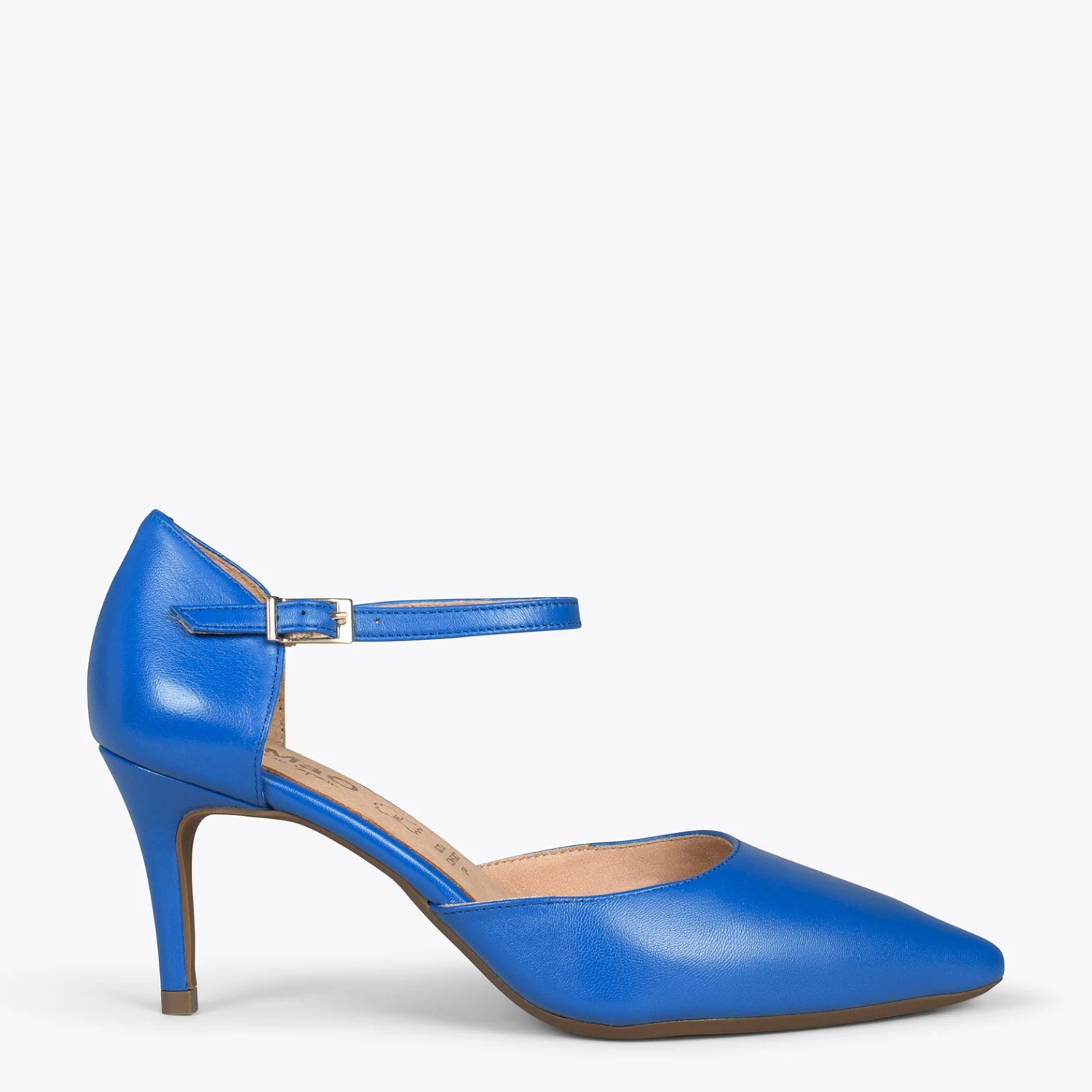 DONNA - Chaussures De Soirée Confortables à Talon BLEU