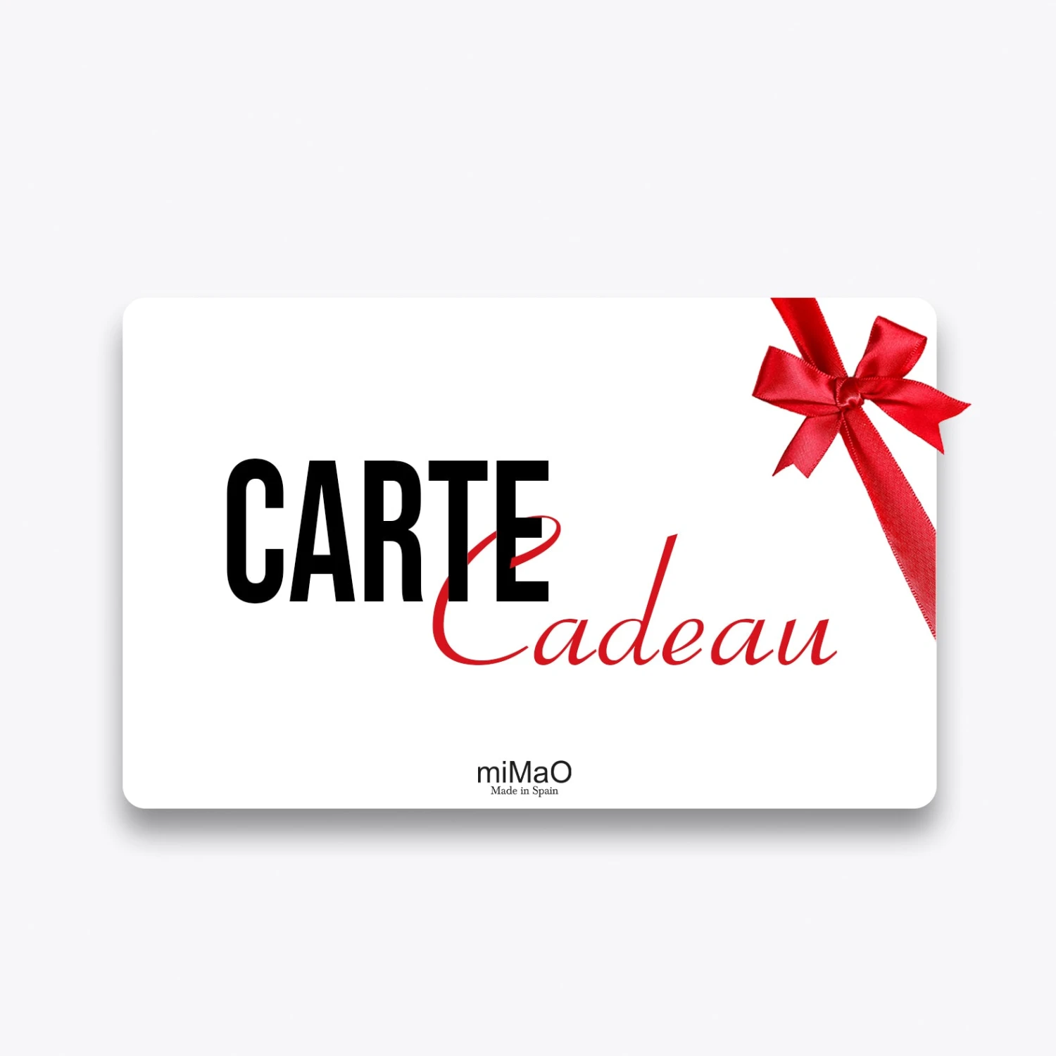Carte Cadeau