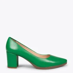 URBAN S SOIRÉE - Chaussures à Talon Moyen En Cuir Nappa VERT