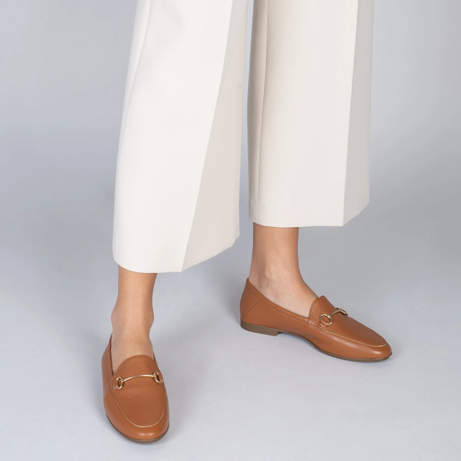 STYLE – Mocassins En Cuir Avec Détail Métallique CUIR – Image 6