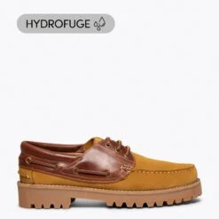 CHAUSSURE BATEAU - Mocassins Bateau Homme En Cuir CAMEL