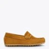 MOCCASÍN - Mocassins CAMEL Pour Enfants En Cuir