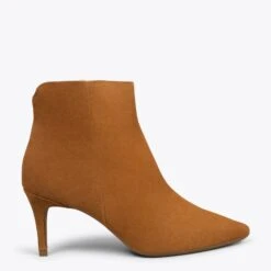 OUTFIT - Bottines Ă Talon Aiguille CAMEL