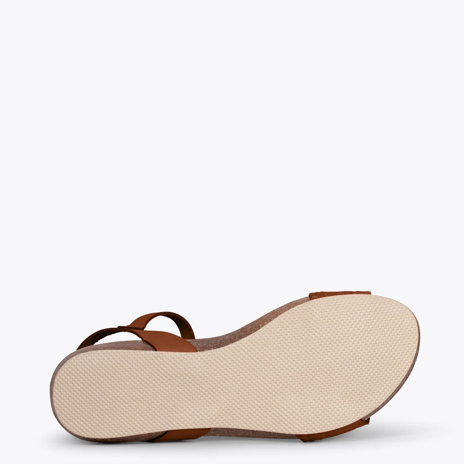 MIMOSA - Sandales Plates MARRON BIO – Image 5