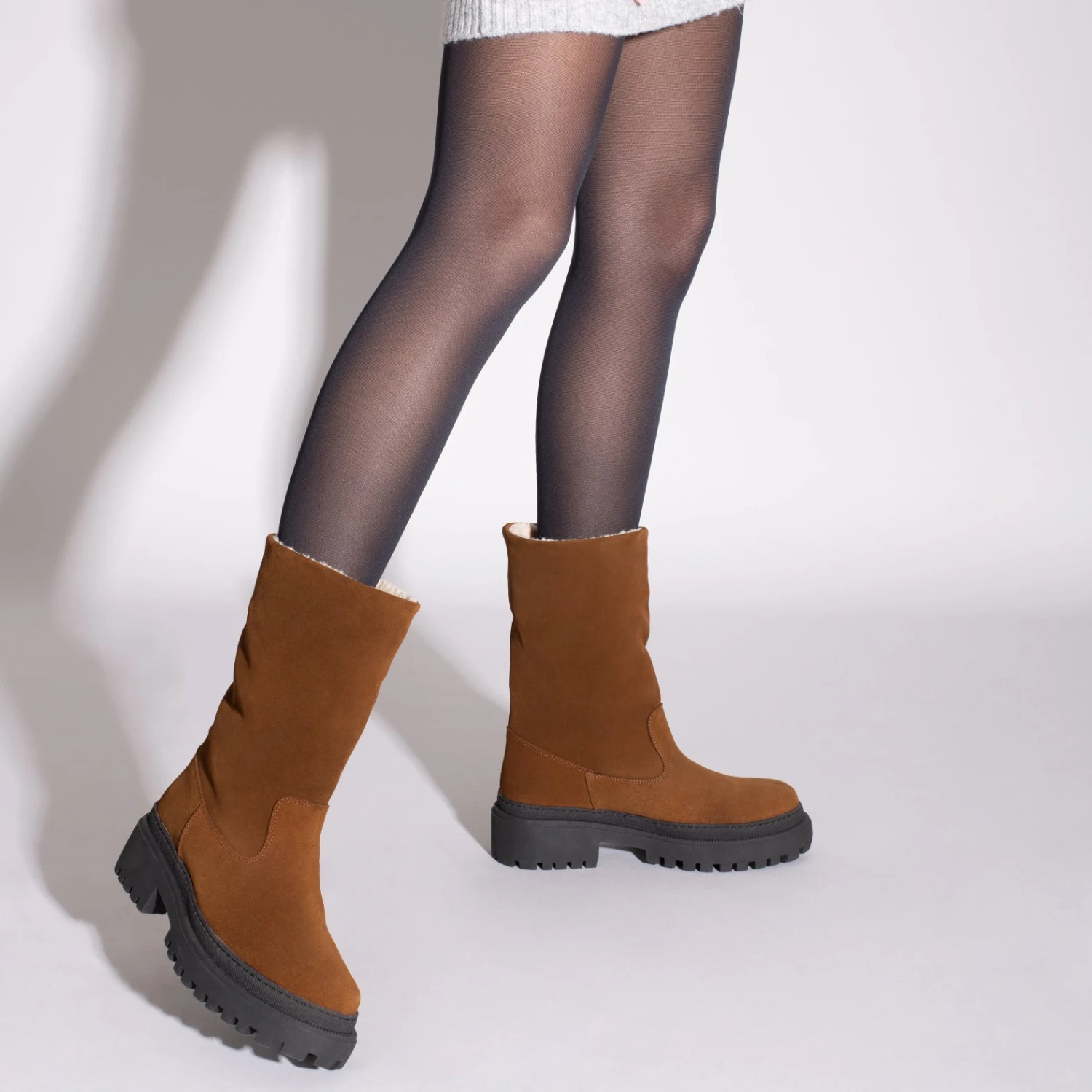 POLAR - Bottes CAMEL En Cuir Hydrofuge – Image 8