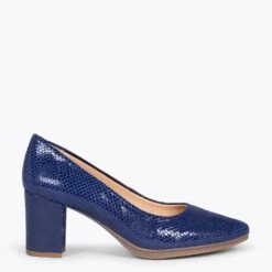 URBAN S ROYAL - Chaussures à Talon Moyen BLEU