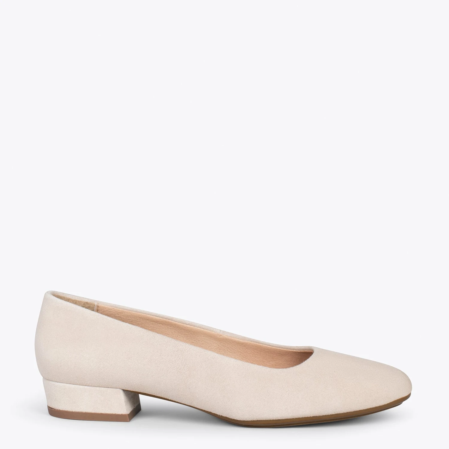 URBAN XS – Chaussures à Talon Bas En Cuir Daim OS