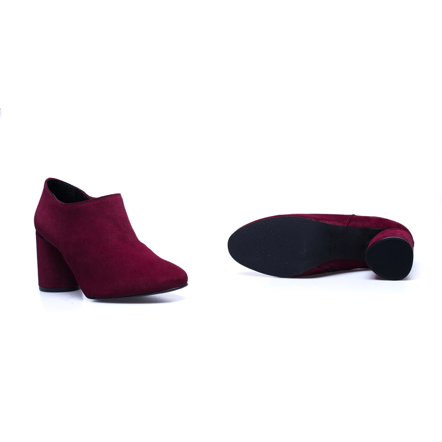FASHION - Chaussure Montante à Talon BORDEAUX – Image 6