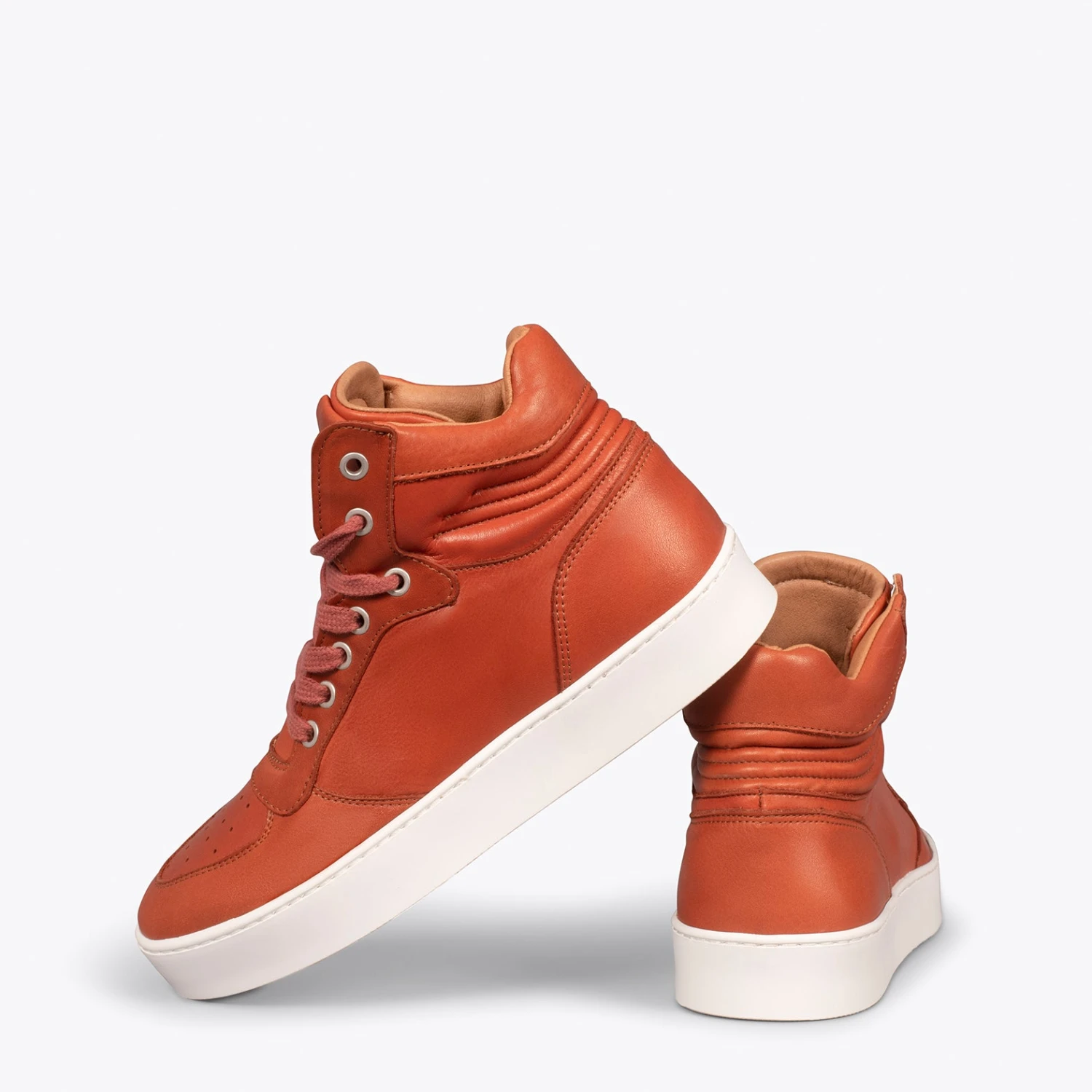 BASKET – Baskets Hautes Pour Femme TUILE – Image 3