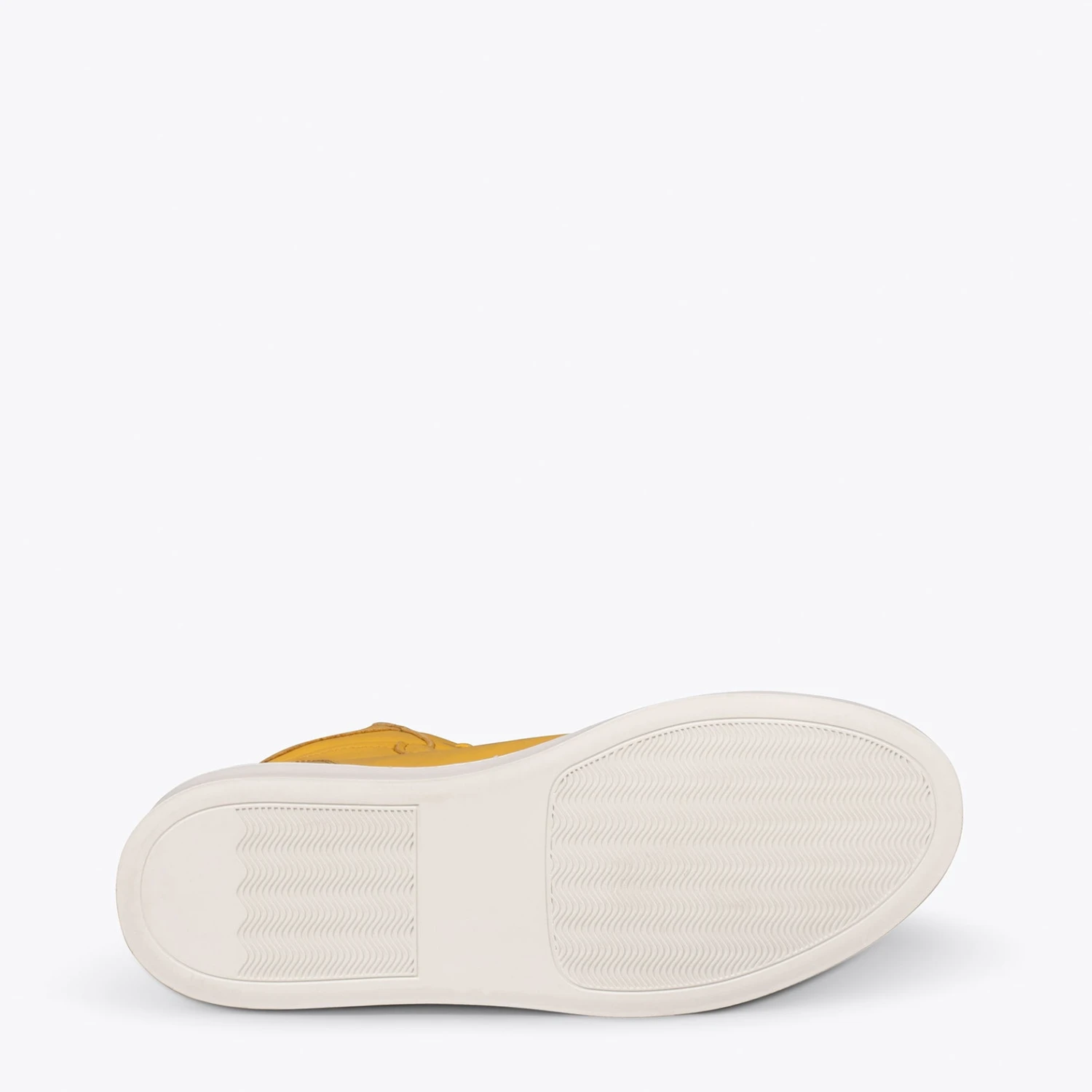 BASKET – Baskets Hautes Pour Femme MOUTARDE – Image 5