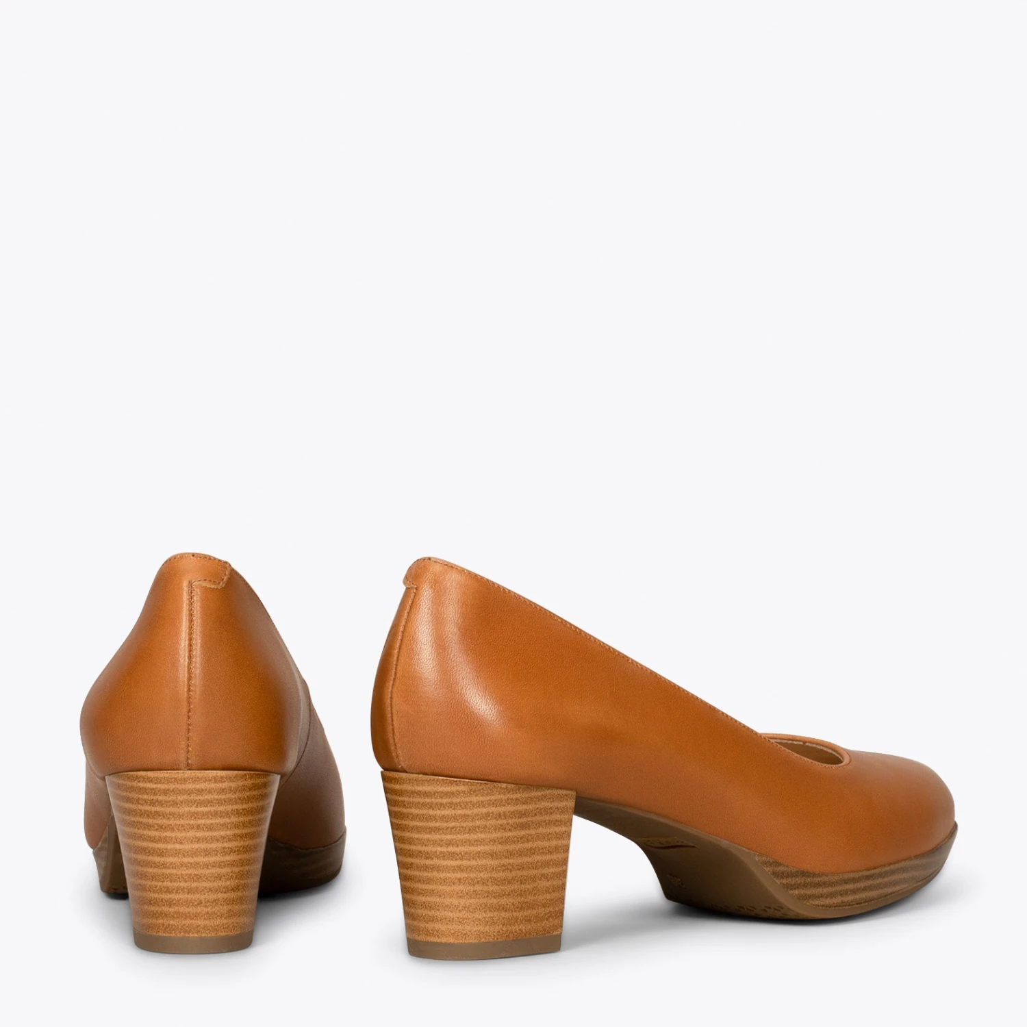VOL S - Chaussures à Talon Et Plateforme MARRON – Image 3