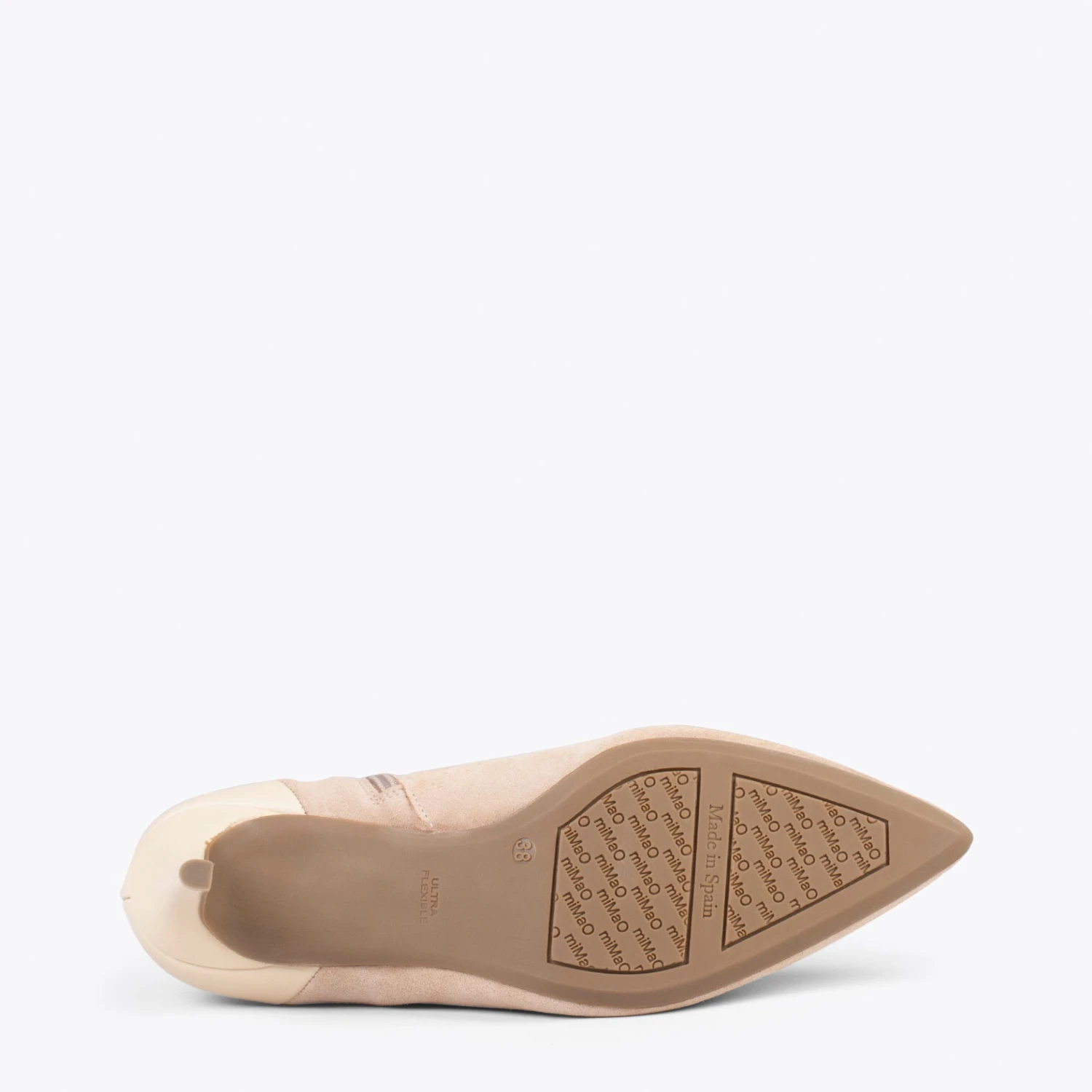 NIGHT – Bottines élégantes Talon Fin BEIGE – Image 5