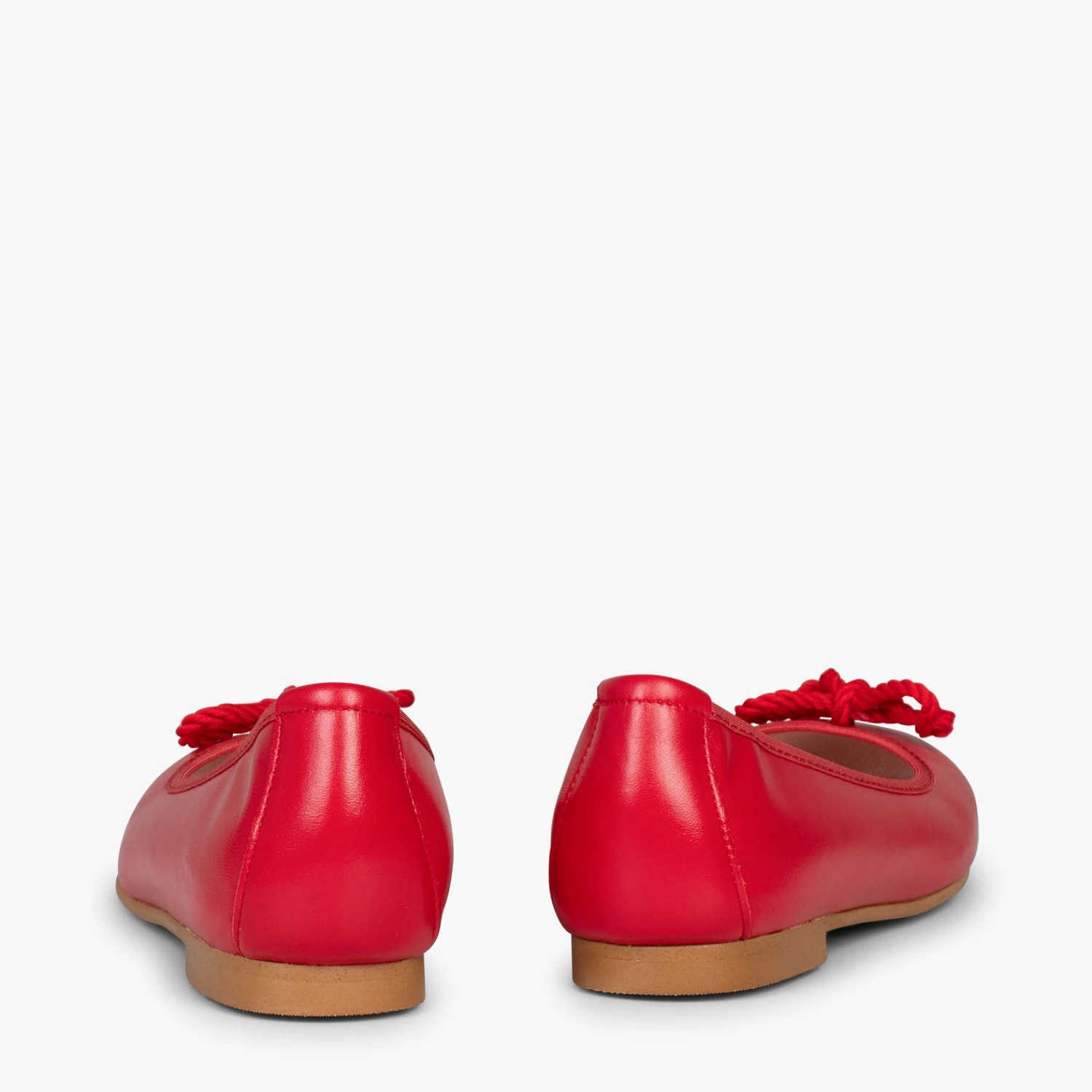BALLET – Ballerines Pour Femme ROUGE – Image 3