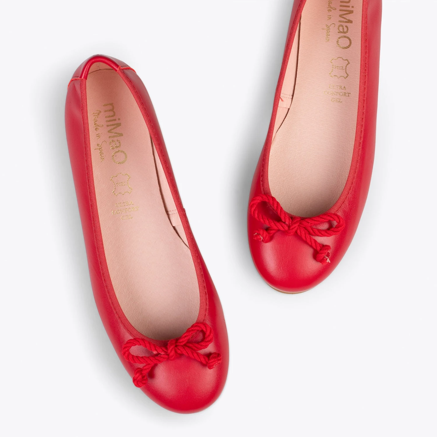 BALLET – Ballerines Pour Femme ROUGE – Image 2