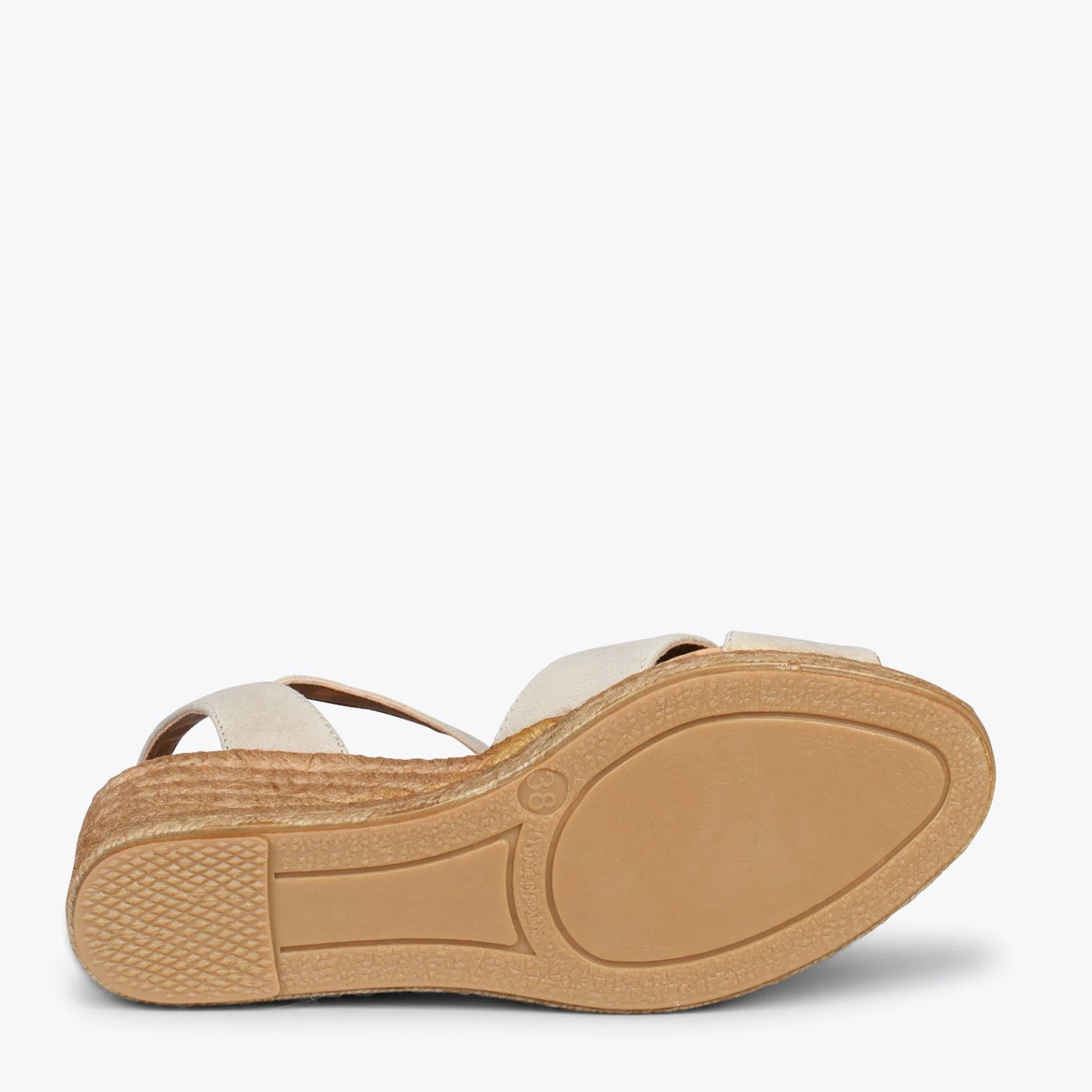 CALPE – Espadrilles Artisanales à Lanières Et Boucle BEIGE – Image 5