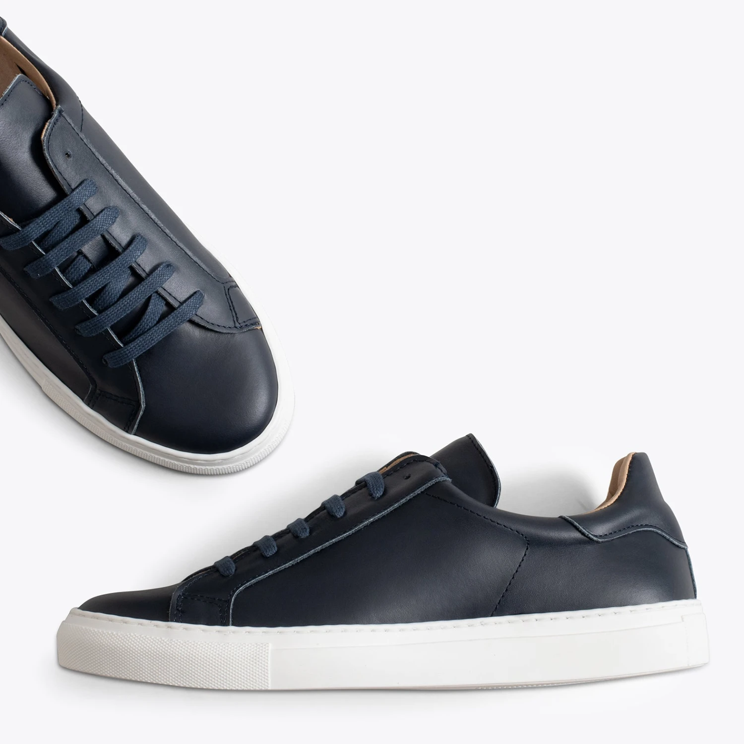 SNEAKER M – Baskets Casual Pour Homme BLEU MARINE – Image 2