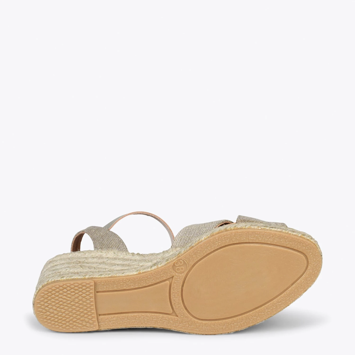 CALPE – Espadrilles Artisanales à Lanières Et Boucle DORÉ – Image 5