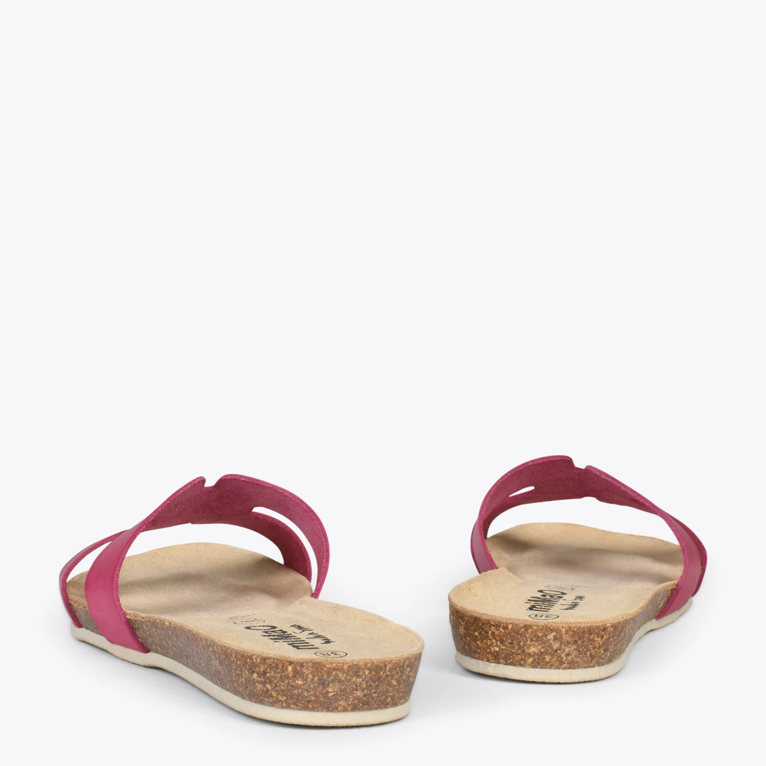 CLIVIA – Sandales Plates FUCHSIA – Image 3