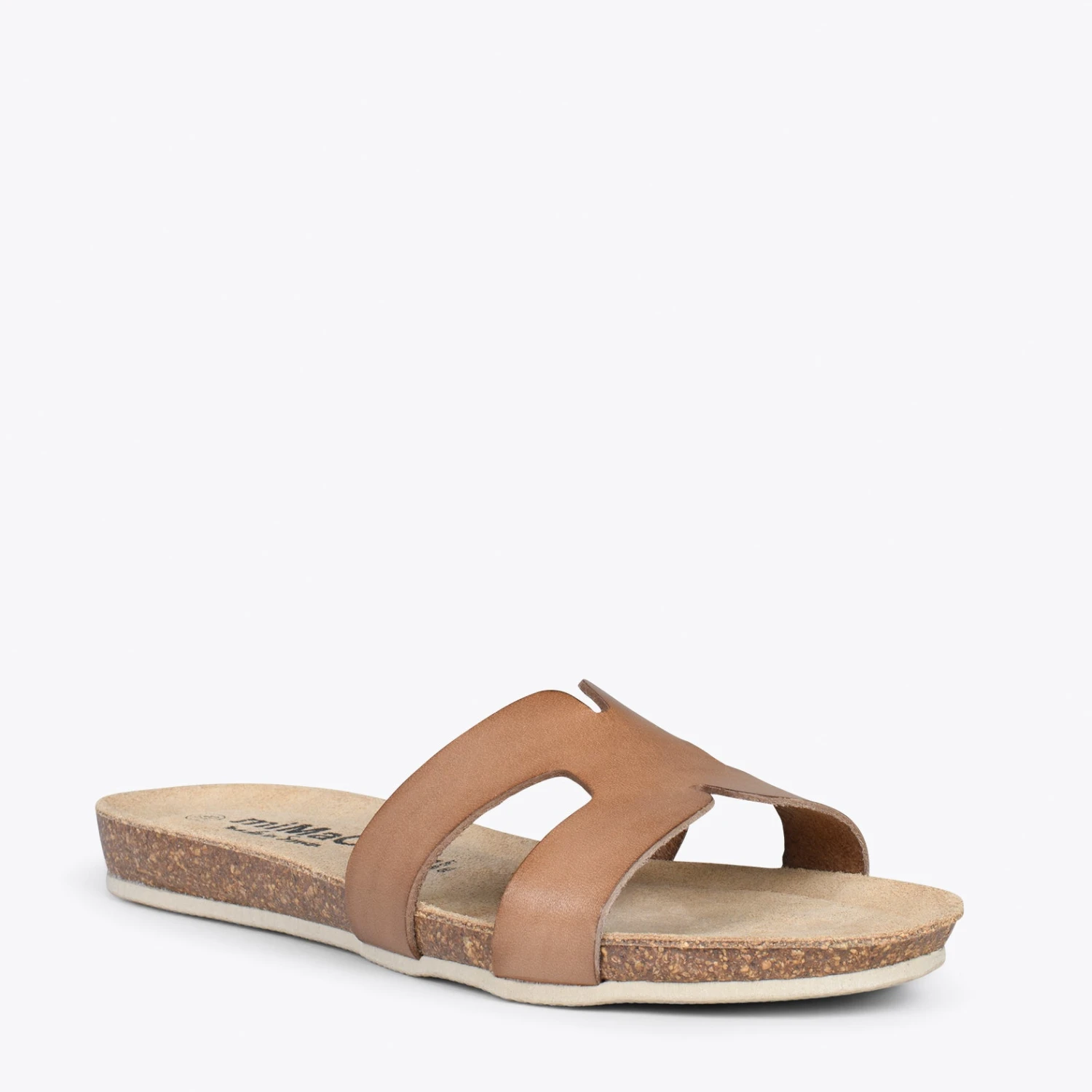 CLIVIA – Sandales Plates TAUPE – Image 4