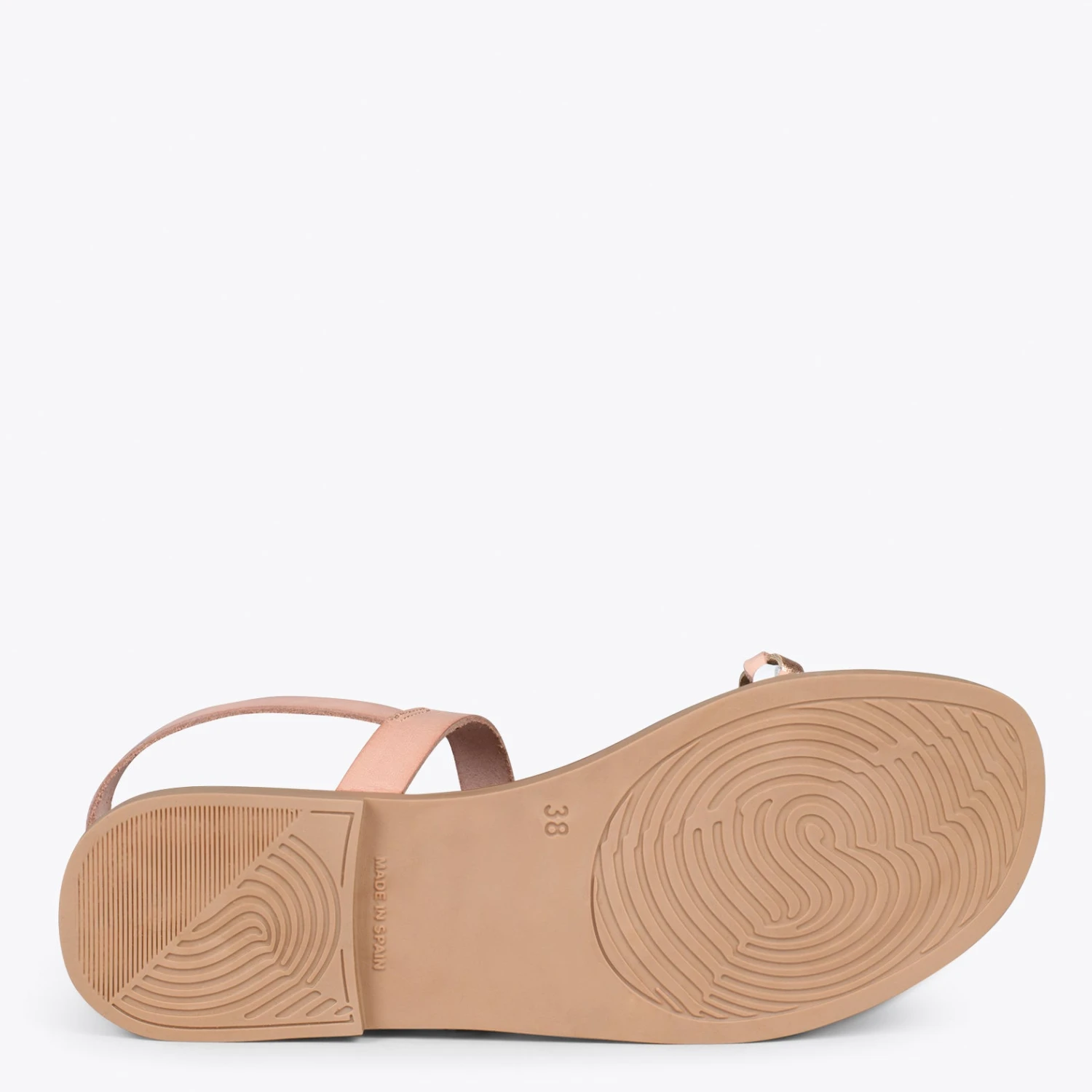 ASTER - Sandales Plates Avec Boucle NUDE – Image 5