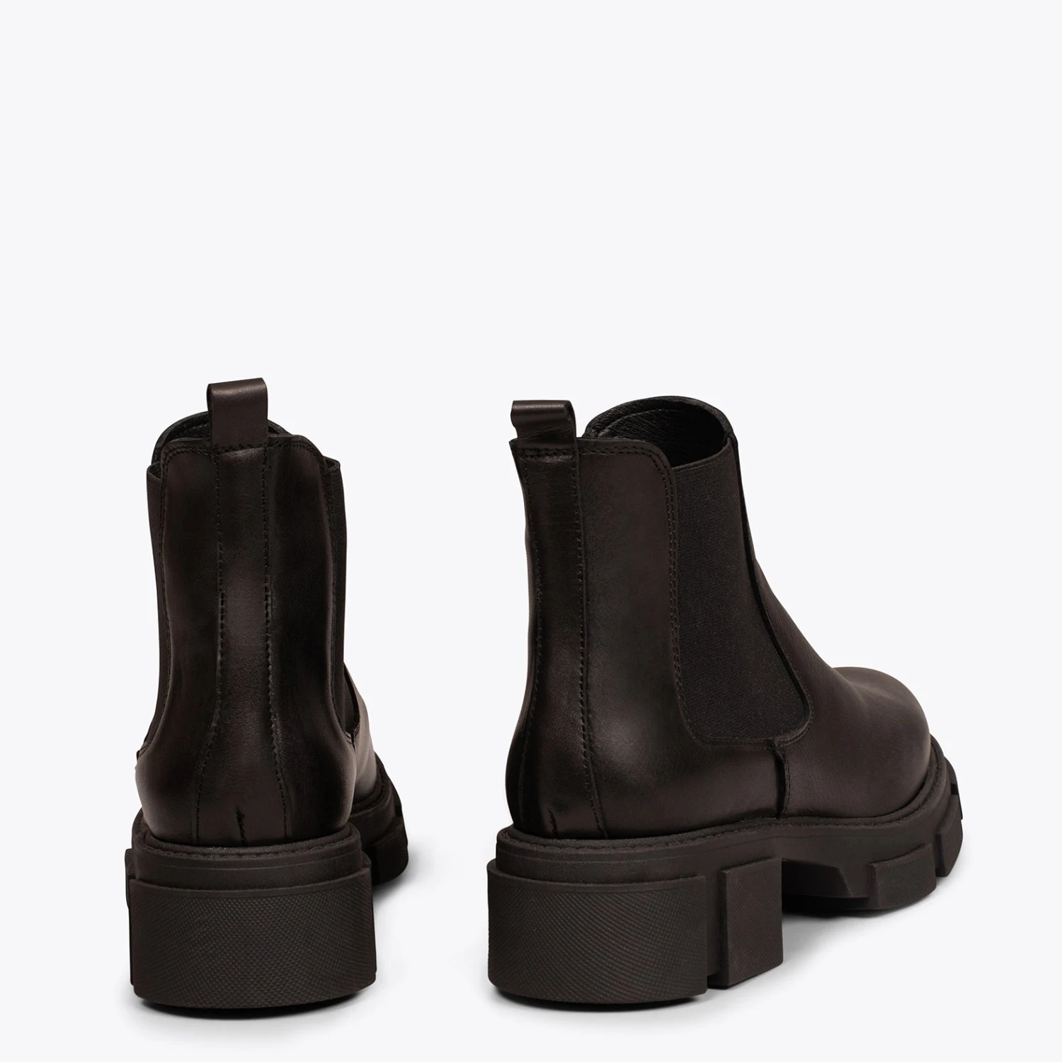 CANDEM - Bottines Track En Cuir NOIR â Image 2