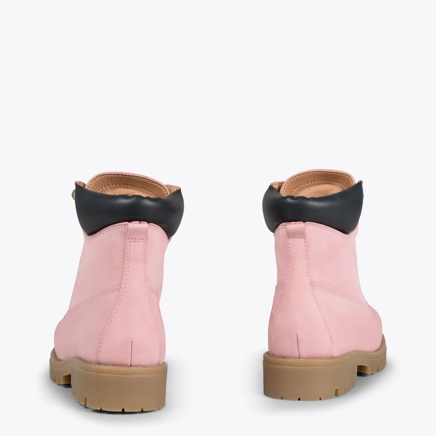 AVIATOR – Bottines De Montagne Pour Femme Nubuck ROSE – Image 3