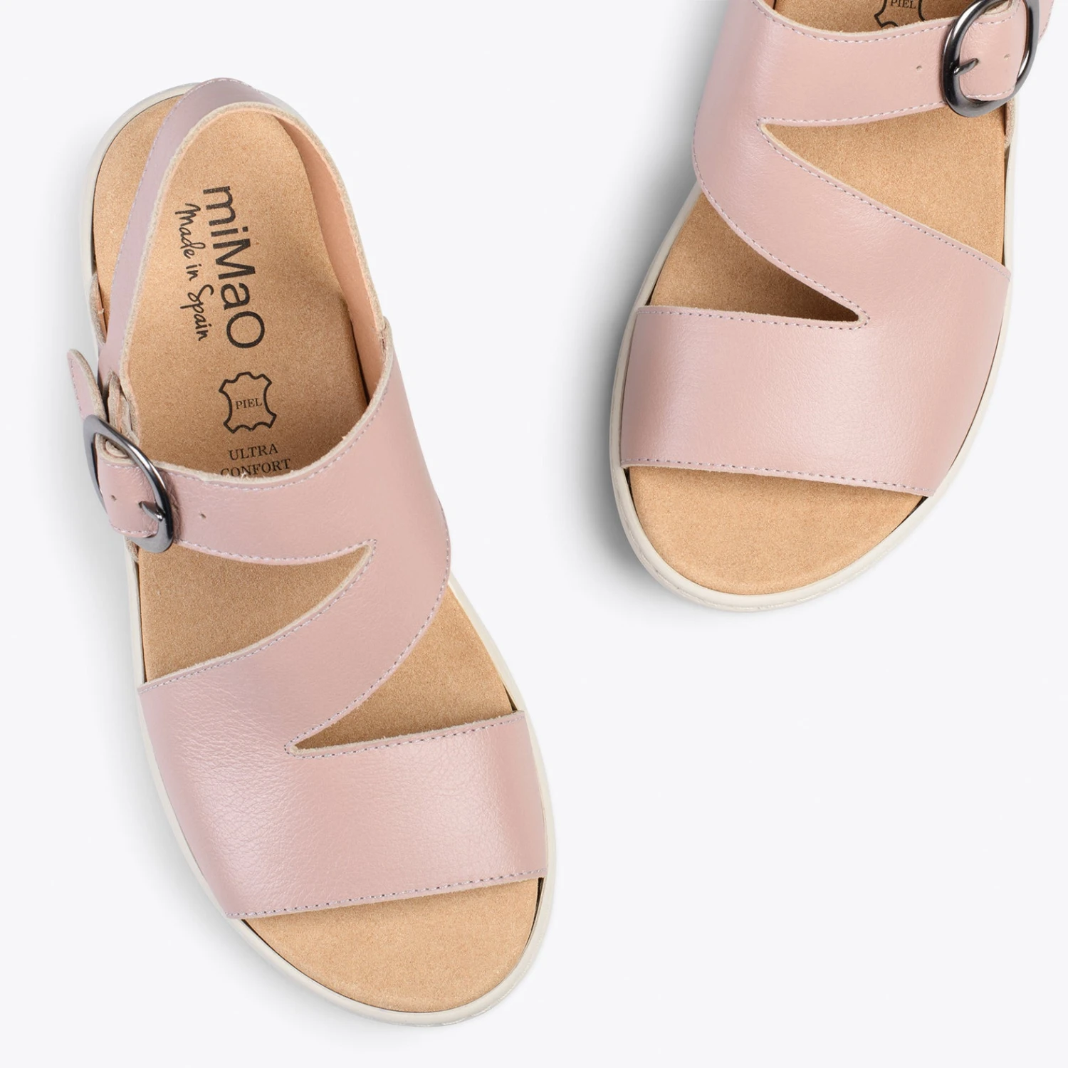 Natura – Sandales à Semelle Amovible NUDE – Image 2