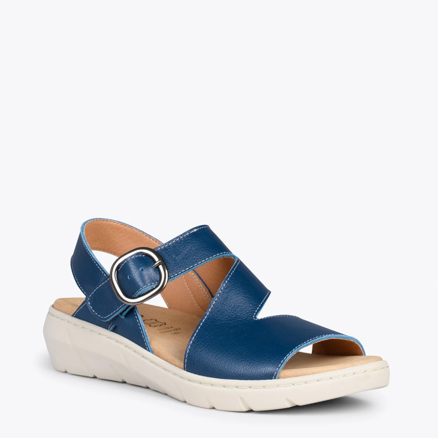 Natura – Sandales à Semelle Amovible BLEU MARINE – Image 4