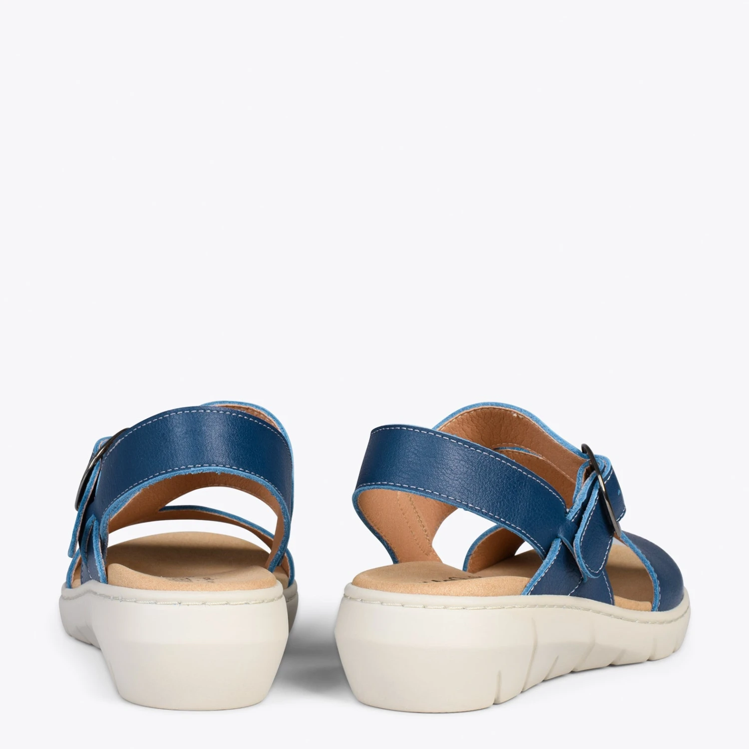 Natura – Sandales à Semelle Amovible BLEU MARINE – Image 3