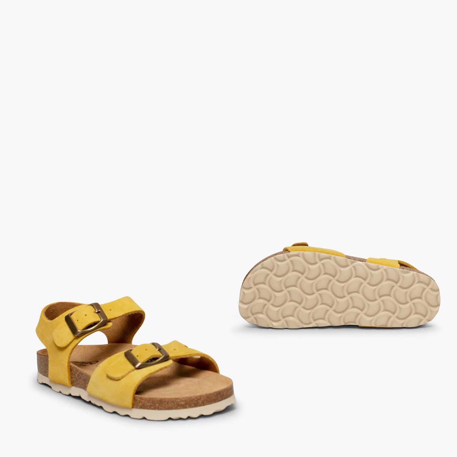 GLACE - Sandales Fille JAUNE BIO Avec Boucle – Image 6