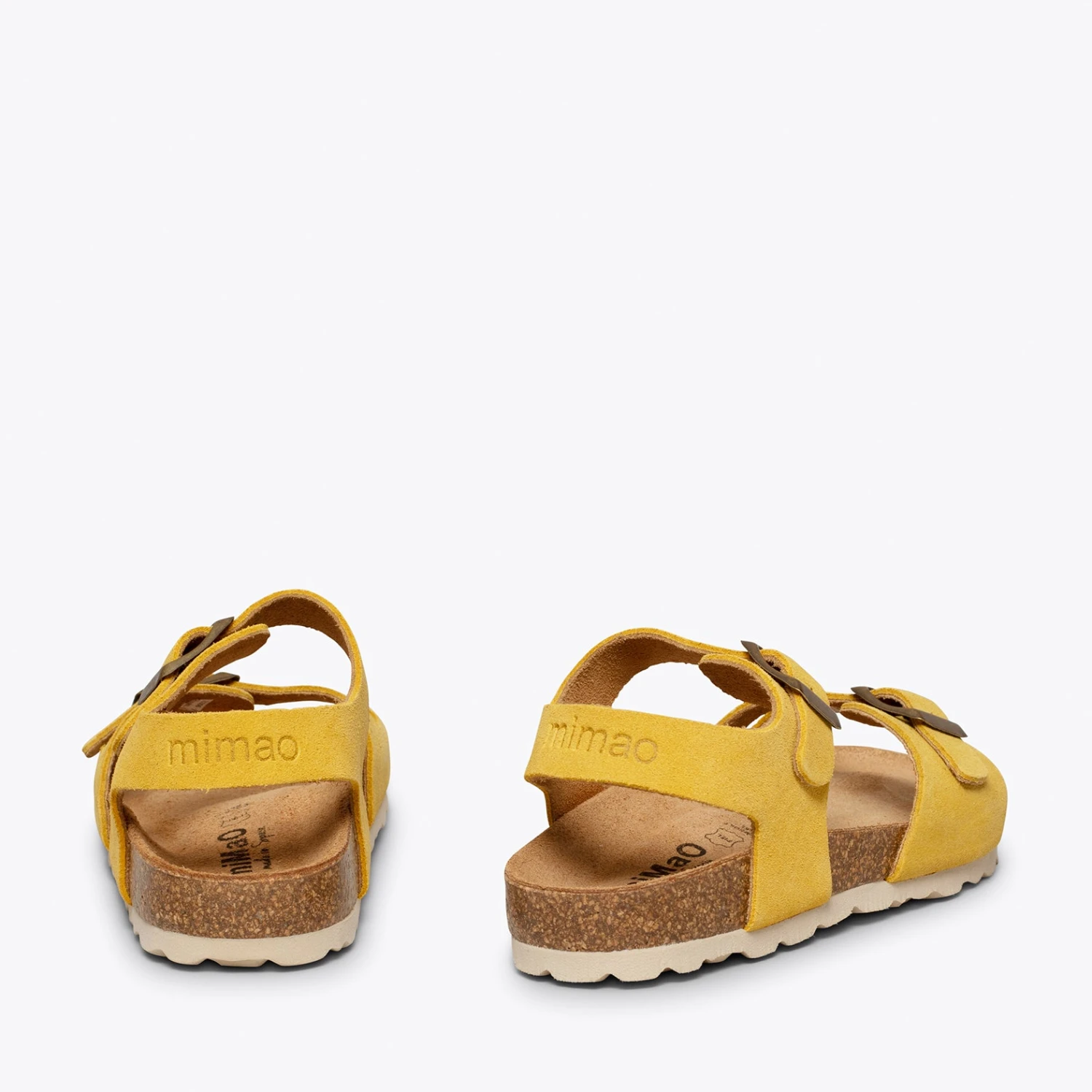 GLACE - Sandales Fille JAUNE BIO Avec Boucle – Image 4