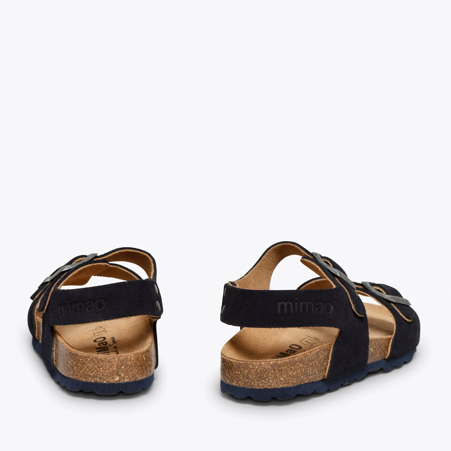 MARSHMALLOW - Sandales Pour Garçon BLEU MARINE Bio – Image 4