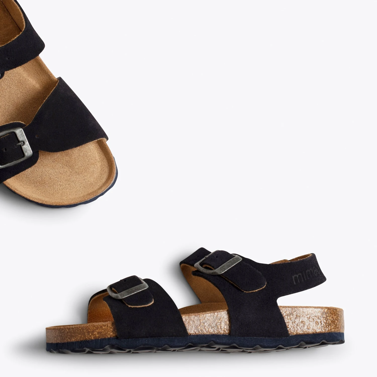 MARSHMALLOW - Sandales Pour Garçon BLEU MARINE Bio – Image 3