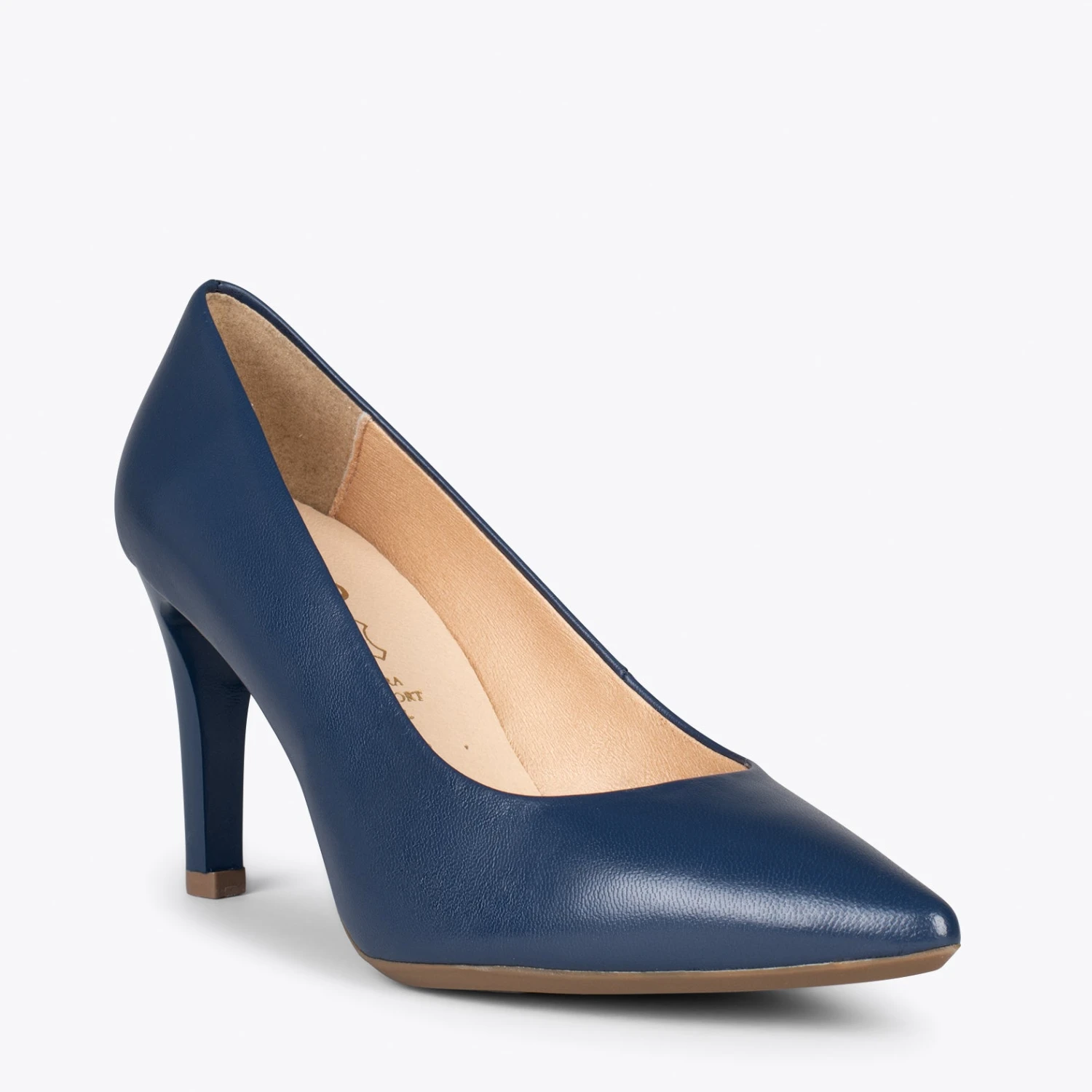 GLAM – Chaussures élégantes à Talon Haut BLEU MARINE – Image 4
