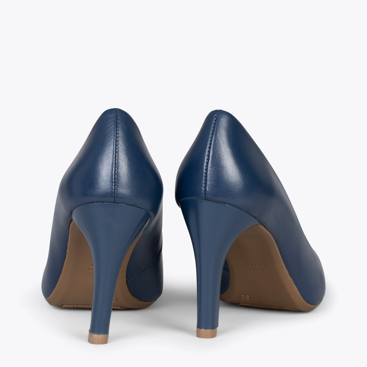 GLAM – Chaussures élégantes à Talon Haut BLEU MARINE – Image 3