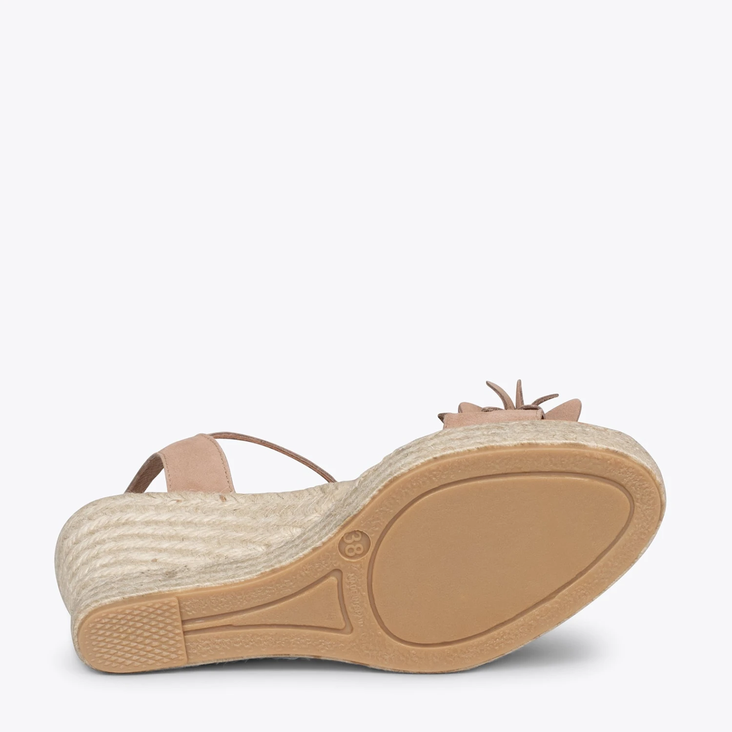 ZAHARA - Espadrilles Hautes Avec Fleurs MAQUILLAGE – Image 5