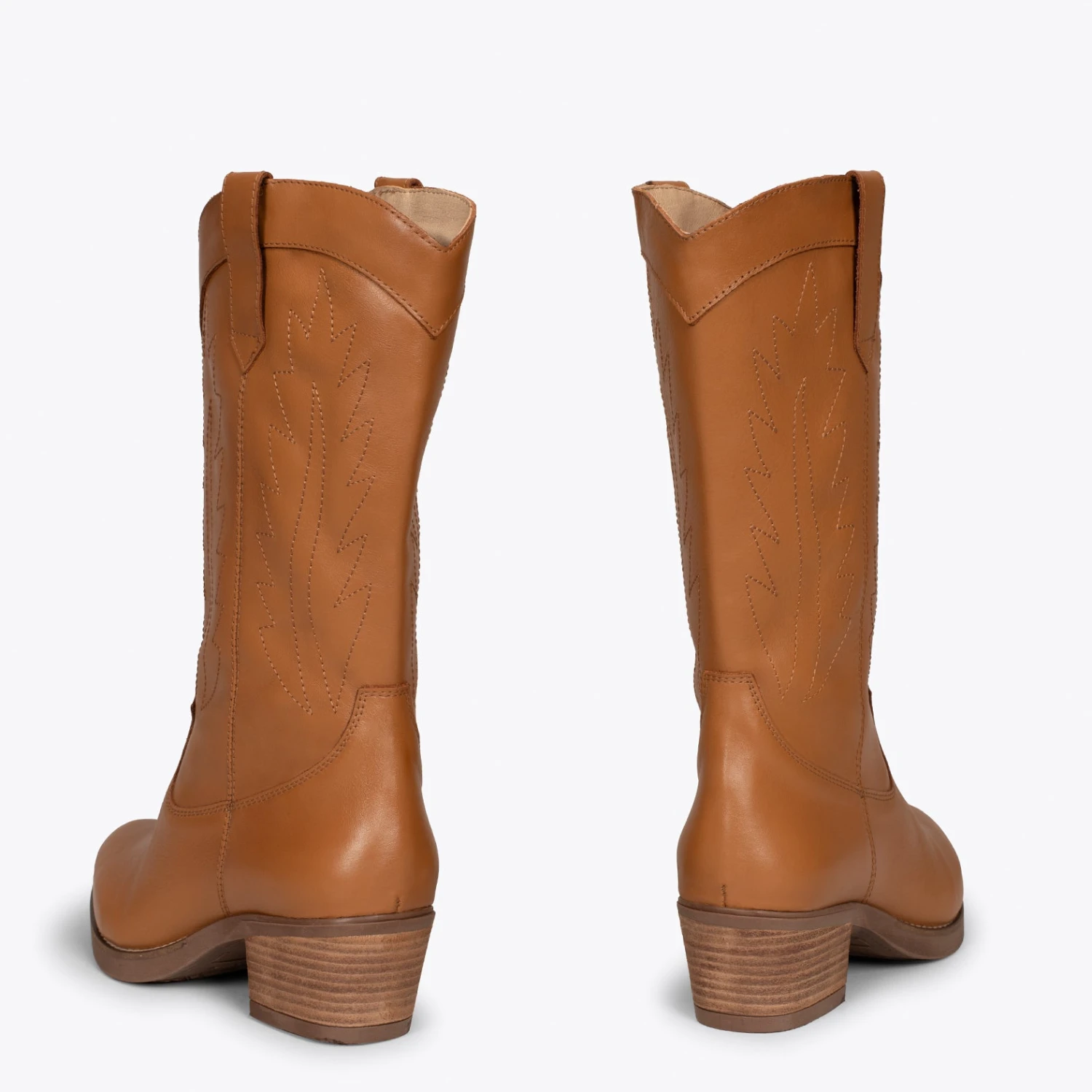 DALLAS - Bottes Cowboy CAMEL â Image 3