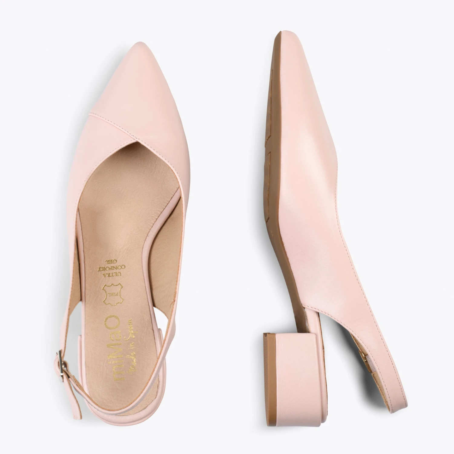 HEAVEN – Slingback à Bout Fin NUDE – Image 2