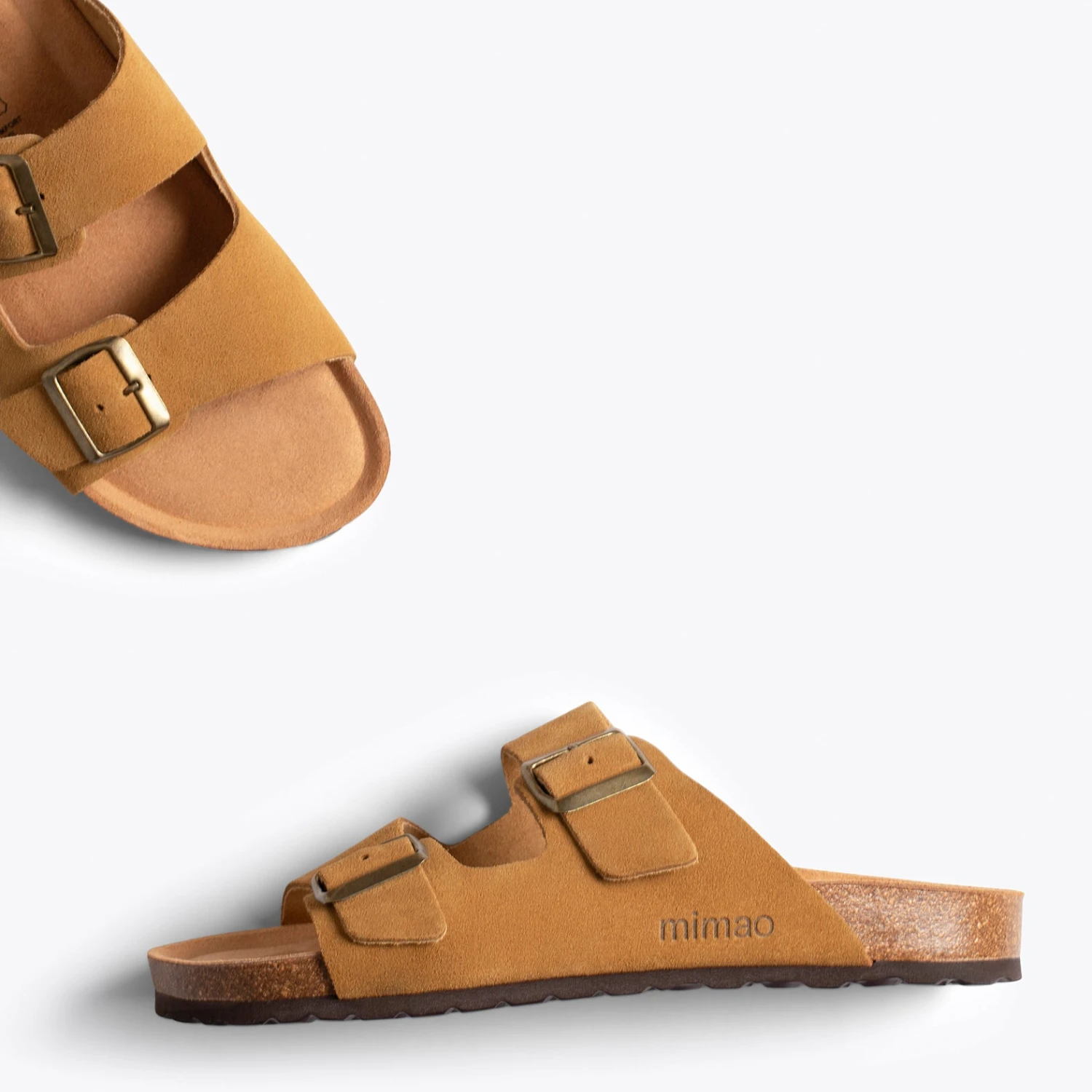 BIO – Sandale Pour Homme Bio CAMEL – Image 3