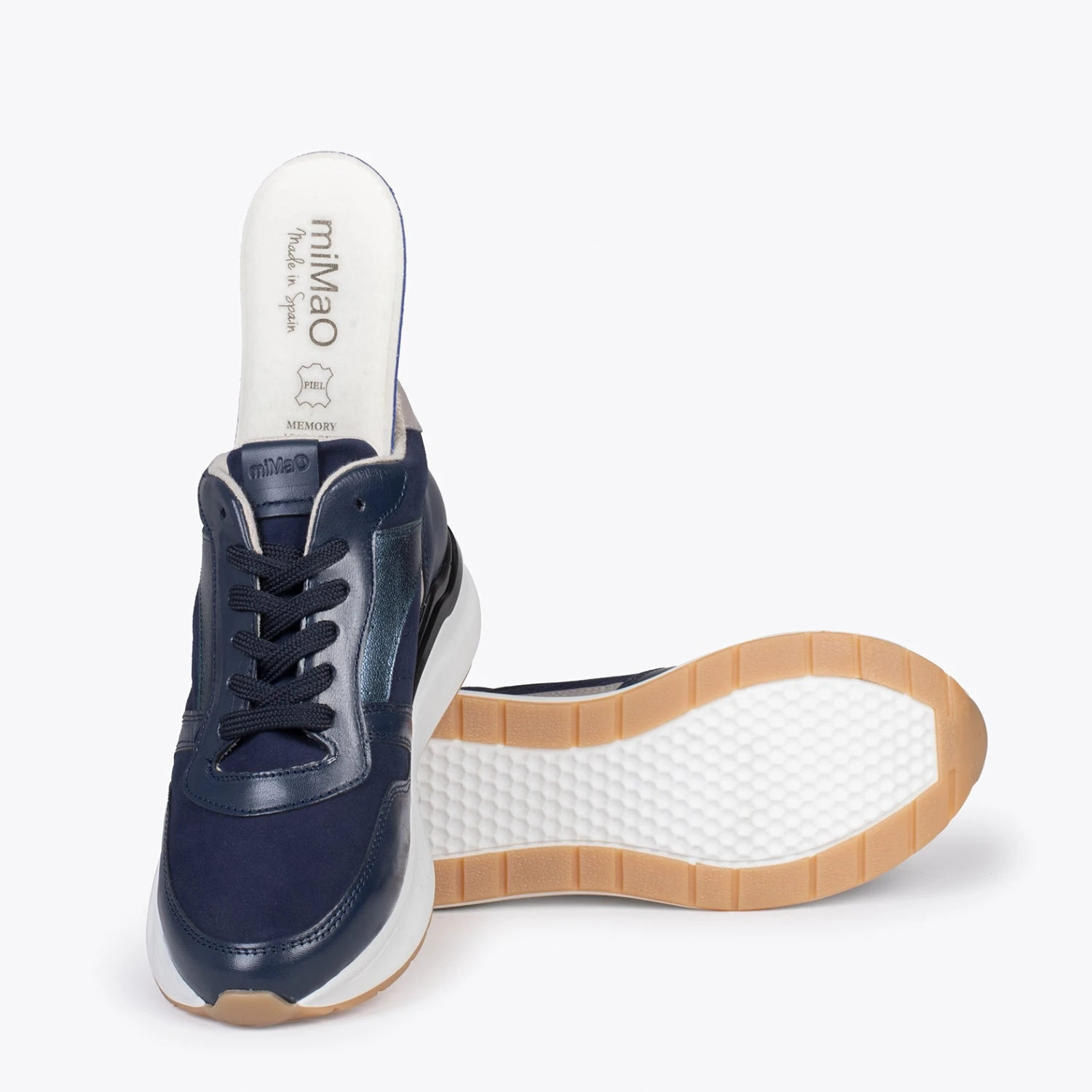 FREEDOM – Baskets à Semelle Amovible BLEU MARINE – Image 5