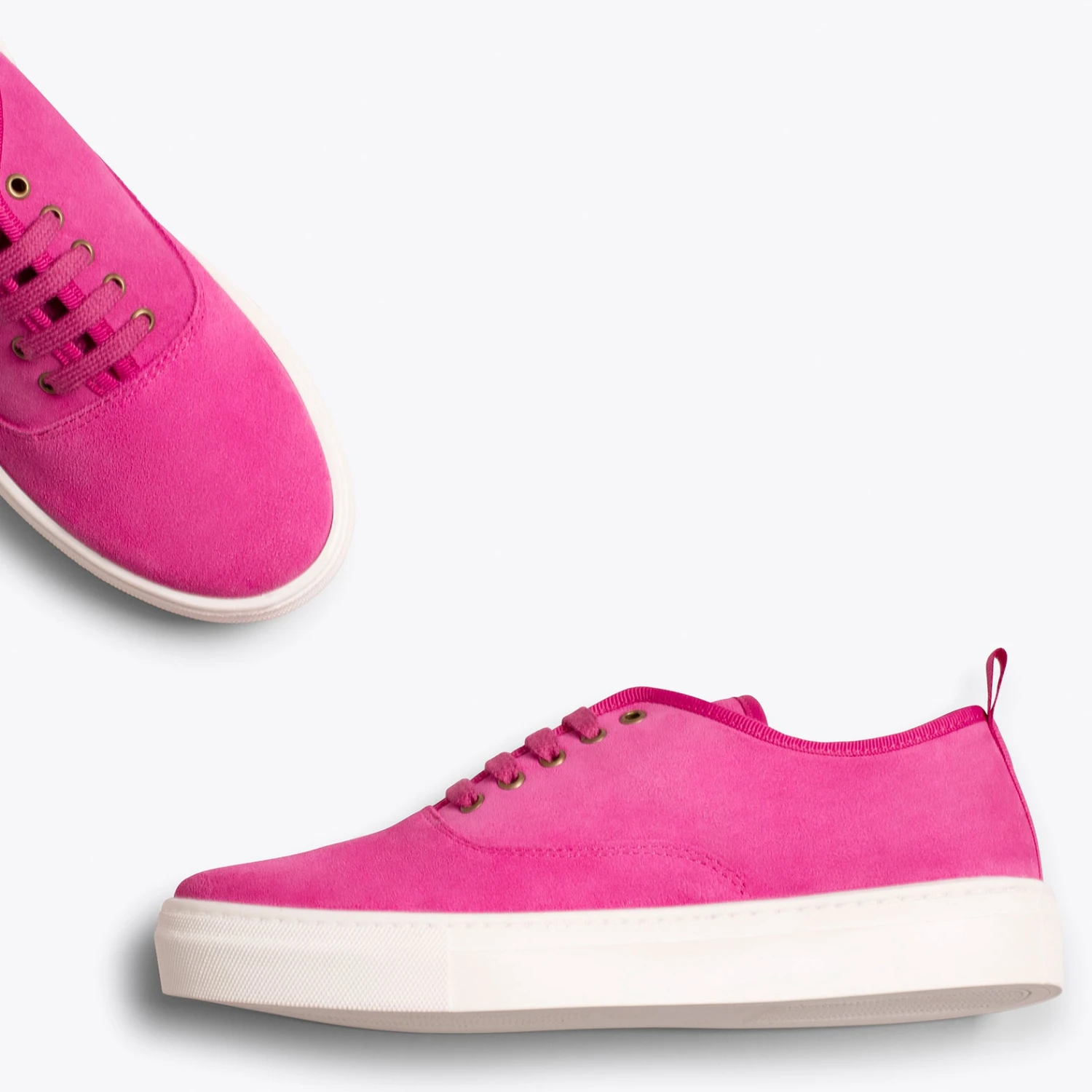 WANDER - Sneaker Femme Avec Plateforme FUCHSIA – Image 6